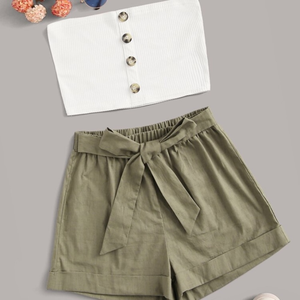 Cute two piece shorts